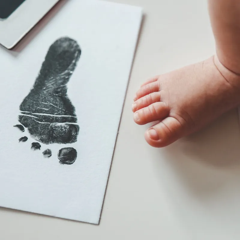 Baby Dab Barva na dětské otisky