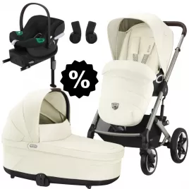 CYBEX Set Talos S Lux + korba + adaptéry + autosedačka + základna