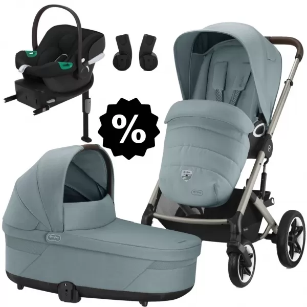CYBEX Set Talos S Lux + korba + adaptéry + autosedačka + základna