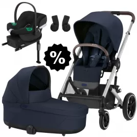 CYBEX Set Balios S Lux + korba + adaptéry + autosedačka + základna