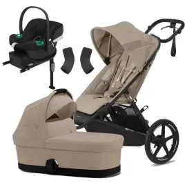 CYBEX Avi Spin + Cot S + adaptéry + Aton B2 i-Size + Base One