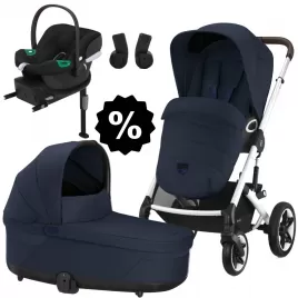 CYBEX Set Talos S Lux + korba + adaptéry + autosedačka + základna