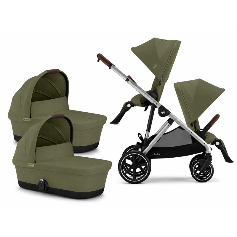 CYBEX Gazelle S + 2x Gazelle S Cot + sedačka ke golfové konfiguraci