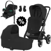 CYBEX Set Talos S Lux + korba + adaptéry + autosedačka + základna