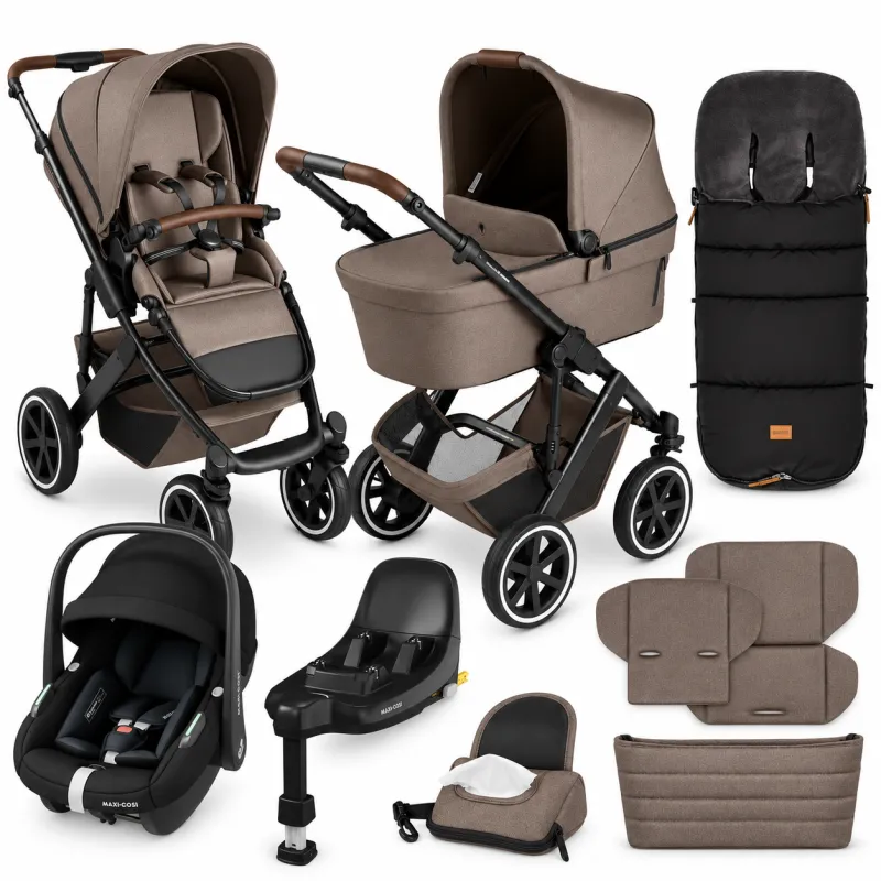 Abc Design Salsa 5 Air, adaptéry a fusak Fillikid ZDARMA + autosedačka a základna Maxi-cosi