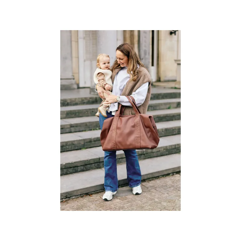 Childhome Přebalovací taška Mommy Bag Signature Vegan Leather