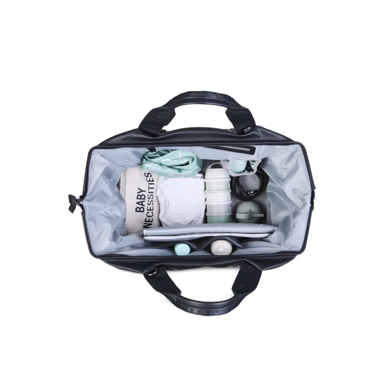 Childhome Přebalovací taška Mommy Bag Signature Vegan Leather
