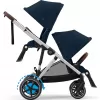 CYBEX e-Gazelle S + 2x Gazelle S Cot + sedačka ke golfové konfiguraci
