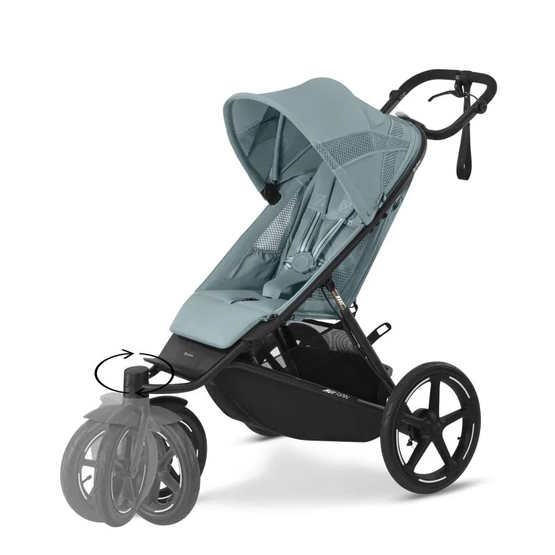 CYBEX Avi Spin + Cot S + adaptéry na korbu