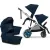CYBEX e-Gazelle S + 2x Gazelle S Cot + sedačka ke golfové konfiguraci