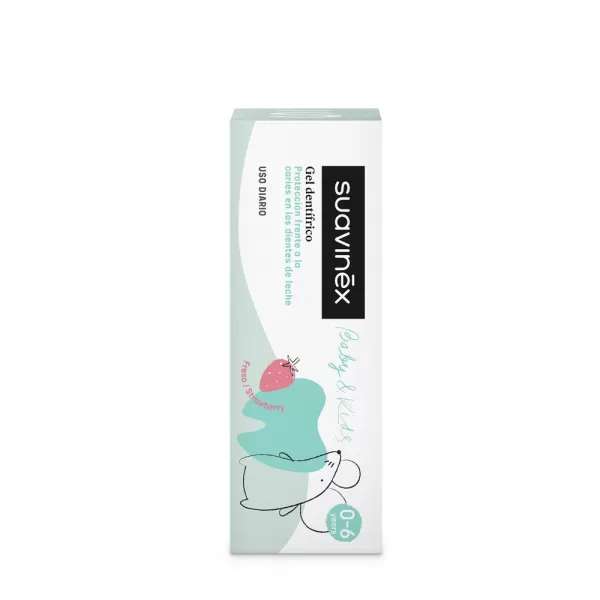 SUAVINEX Dětská zubní pasta BABY/KIDS s jahodovou příchutí - 50 ml