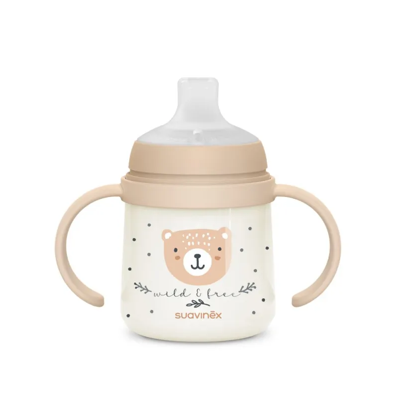 SUAVINEX První láhev s oušky WILD & FREE 150 ml