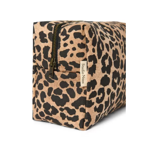 STUDIO NOOS - Cotton POUCH - kabelka | Brown Leopard