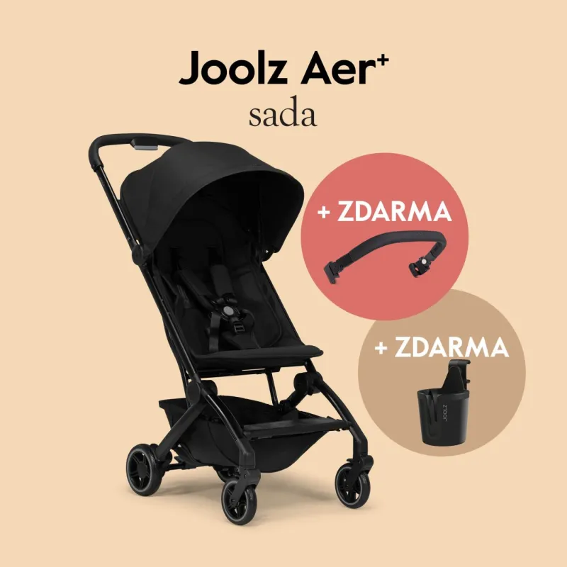 Joolz AER+ kočárek SADA madlo a držadlo na nápoj