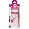 NIP Straw cup láhev s brčkem, 330ml, holka