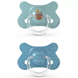 Suavinex Dudlík FUSION FOREST fyziologický silikon 4-18m