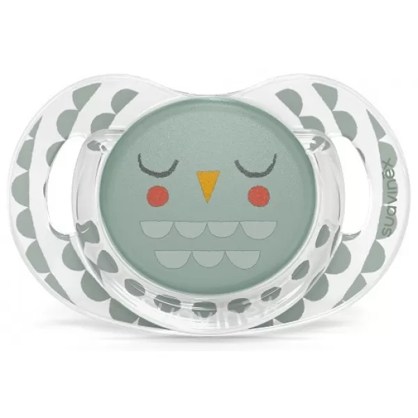 SUAVINEX Dudlík anatomický BONHOMIA +18 m SOVIČKA