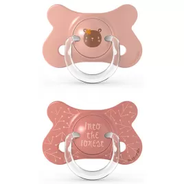 Suavinex Dudlík FUSION FOREST fyziologický silikon 4-18m