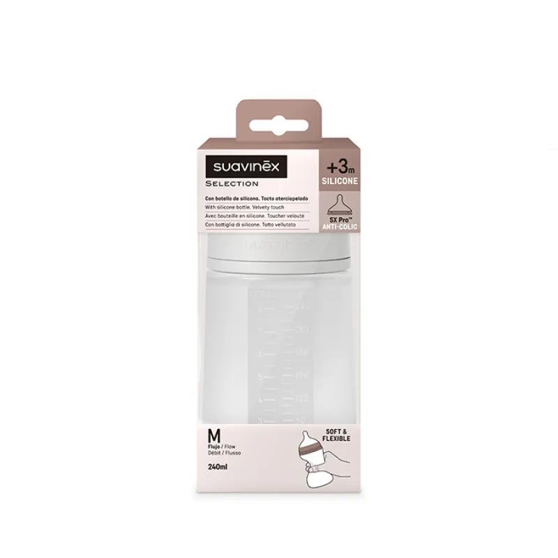 SUAVINEX KOJENECKÁ LÁHEV 240 ml M COLOUR ESSENCE