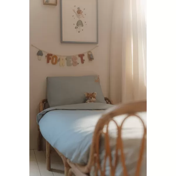 Little Dutch Povlečení 140x100 a 40x60 cm Forest Friends