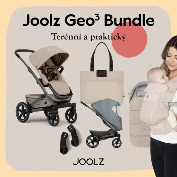JOOLZ Geo3 kompletní set + DÁRKY a NOSÍTKO ERGOBABY