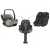 KikkaBoo Set i-Class 360 i-SIZE Autosedačka 40-87cm + Autosedačka 40-105cm + Základna otočná