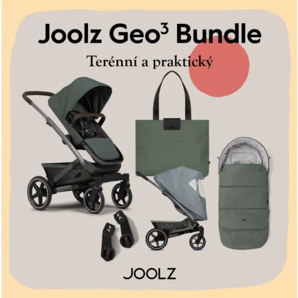 JOOLZ Geo3 kompletní set + DÁRKY a NOSÍTKO ERGOBABY