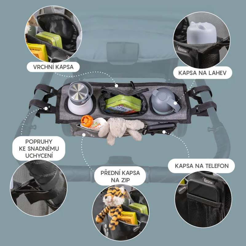 Zopa Organizér na kočárek